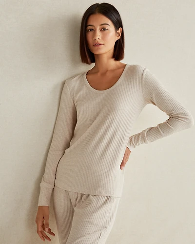 Wide Rib Modal Top