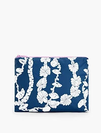 Aloha Collection Mid Shell Lei Reversible Pouch