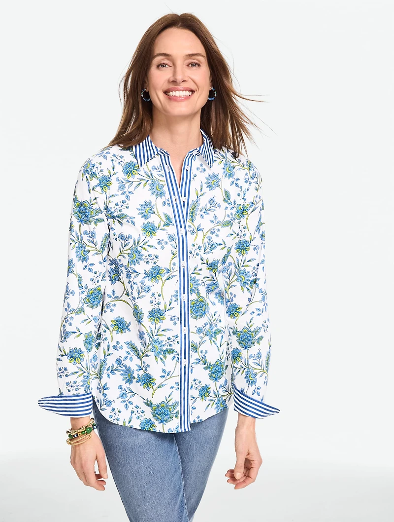 Modern Classic Shirt - Vibrant Floral