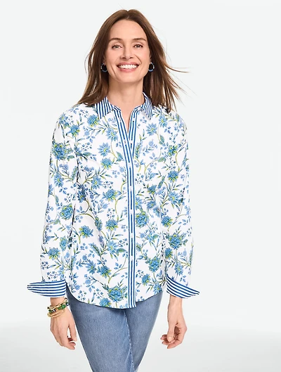 Modern Classic Shirt - Vibrant Floral