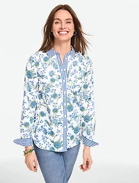 Modern Classic Shirt - Vibrant Floral