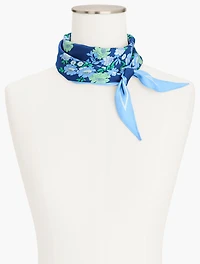 Bold Floral Diamond Scarf