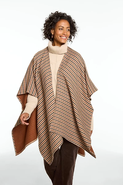 Chelsea Plaid Ruana