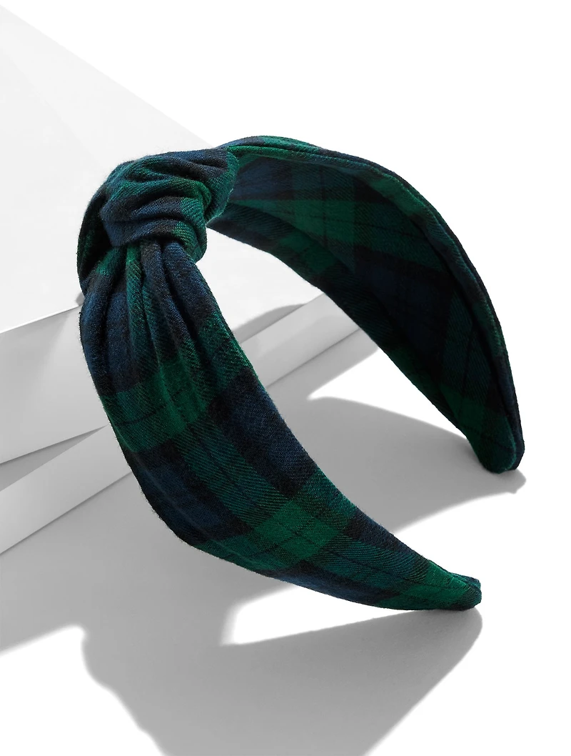 Tartan Knotted Headband