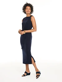 Knit Kit Bateau Neck Midi Dress