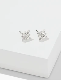 Delicate Starburst Stud Earrings