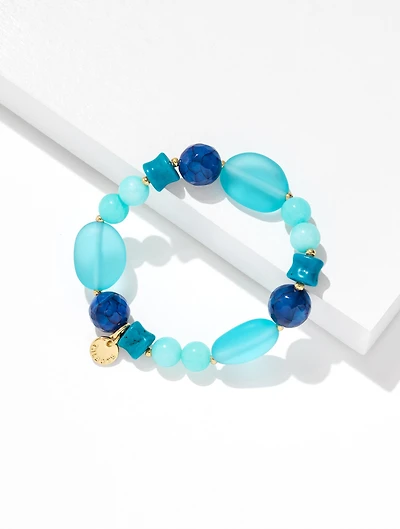 Ocean Depths Stretch Bracelet