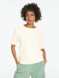 French Terry Crewneck Pullover