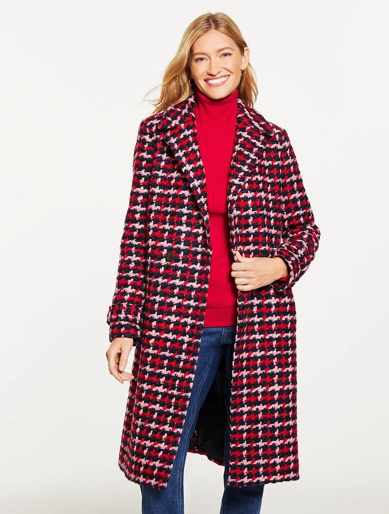 Sugarplum Tweed Coat