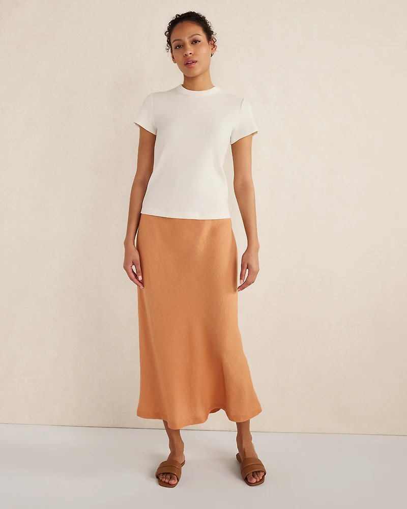 Essential Organic Cotton Crew Neck Tee