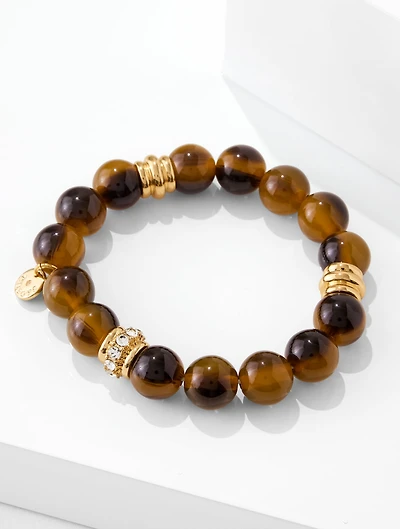 Bauble Bead Keepsake Stretch Bracelet