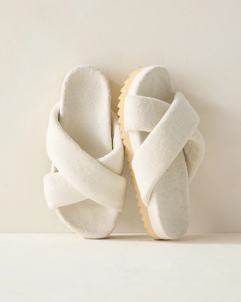Resti Criss-Cross Terry Slippers