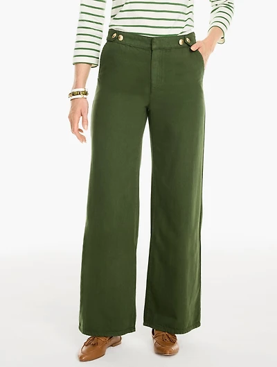 Supersoft Relaxed Trouser Jeans - Deep Forest