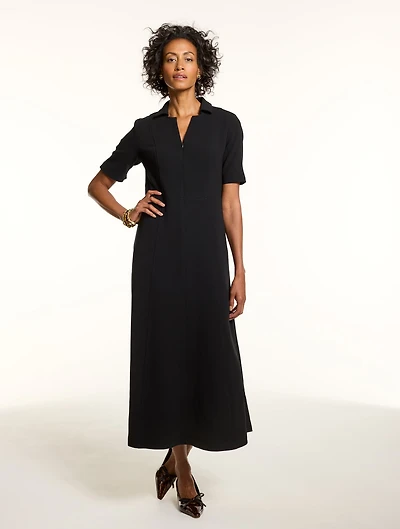 Easy Travel Collared Dress