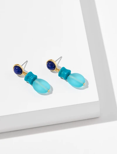 Ocean Depths Drop Earrings