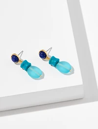 Ocean Depths Drop Earrings