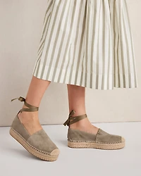 Suede Espadrilles