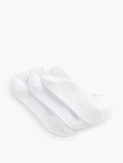 Three Pair No Show Socks