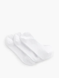 Three Pair No Show Socks