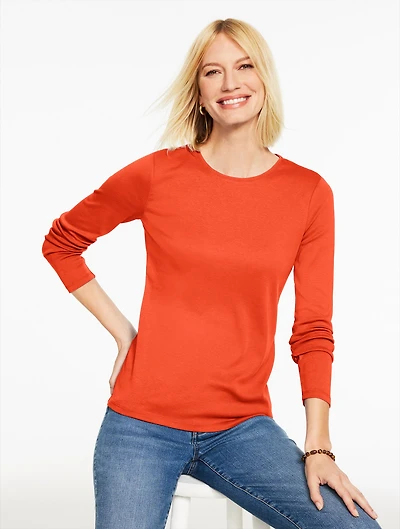 Long Sleeve Crewneck Tee