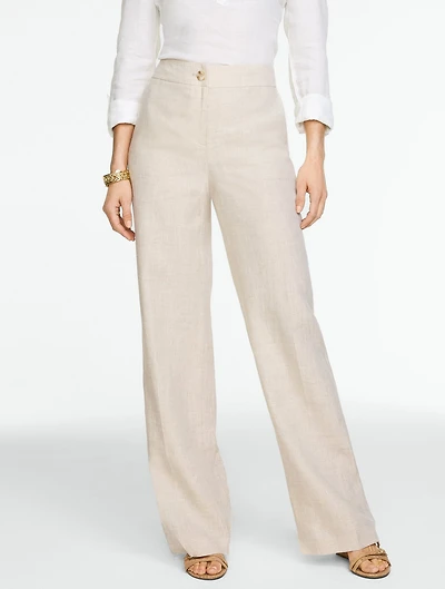 Linen Wide Leg Pants