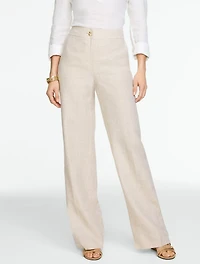 Linen Wide Leg Pants