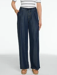 Relaxed Wide Leg Jeans - Gallery Wash