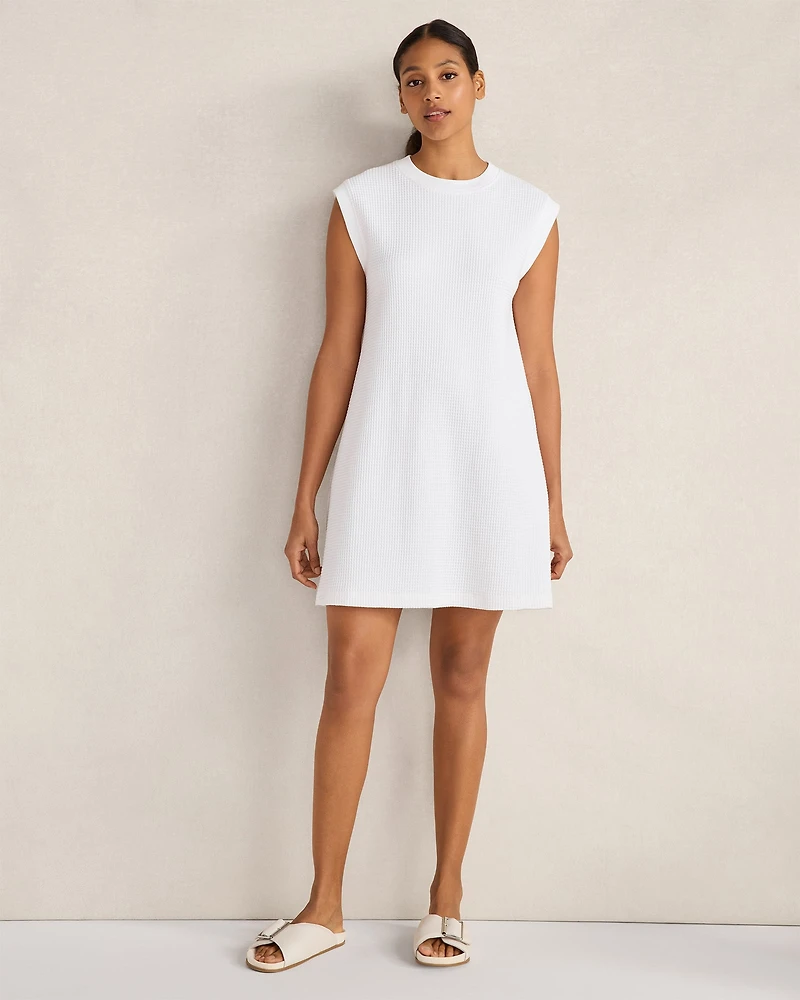 Resti Organic Cotton Bold Waffle Dress