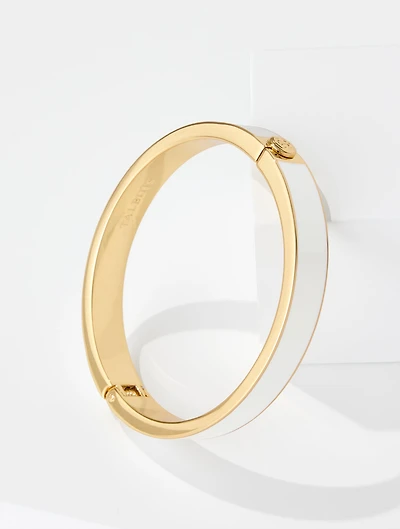 Enamel Hinge Bangle