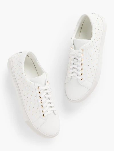 Aubrey Studded Nappa Sneakers