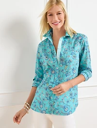 Modern Classic Shirt - Dancing Jacobean