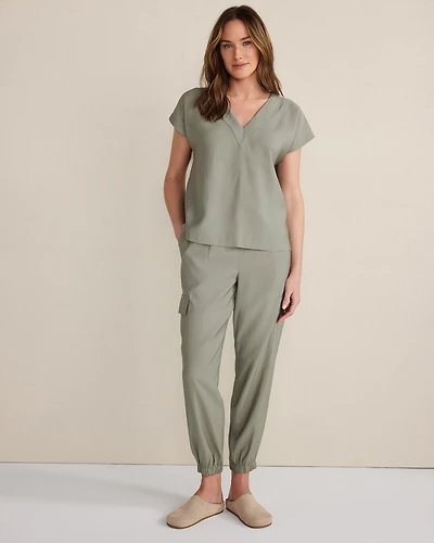 Luxe Modal Cargo Pants