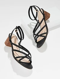 Lina Strappy Block Heel Sandals