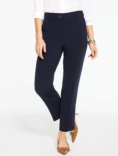 Straight Leg Easy Travel Pants