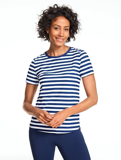 Short Sleeve Active Jersey Tee - Bicolor