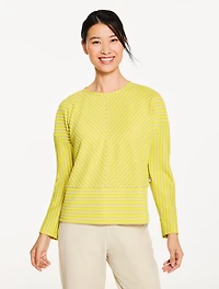 Crewneck Pullover - Resolution Stripe