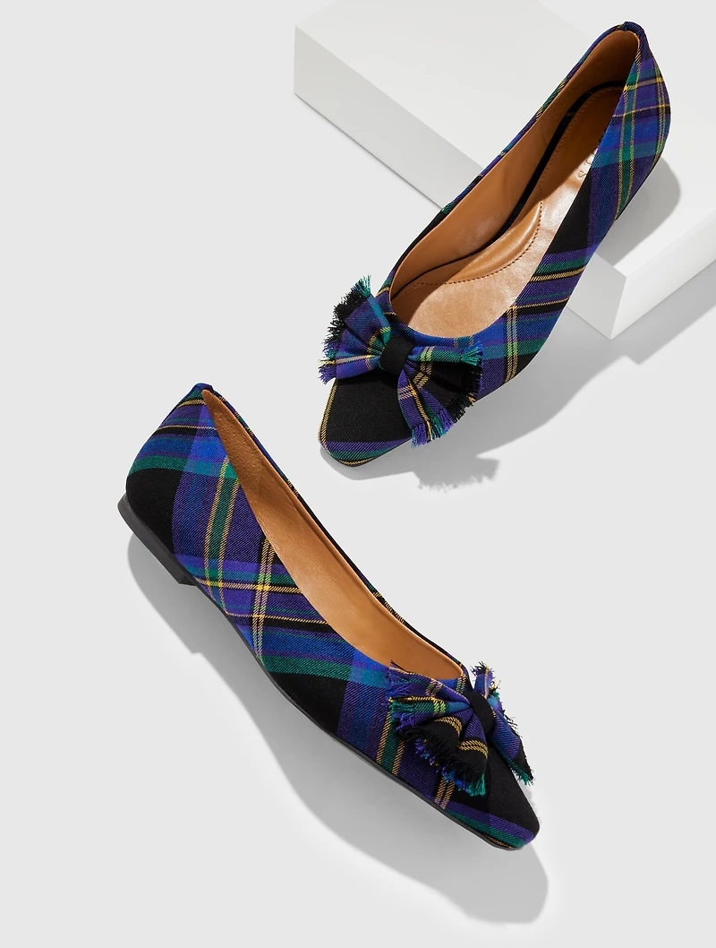 Whitley Bow Flats - Wishful Plaid