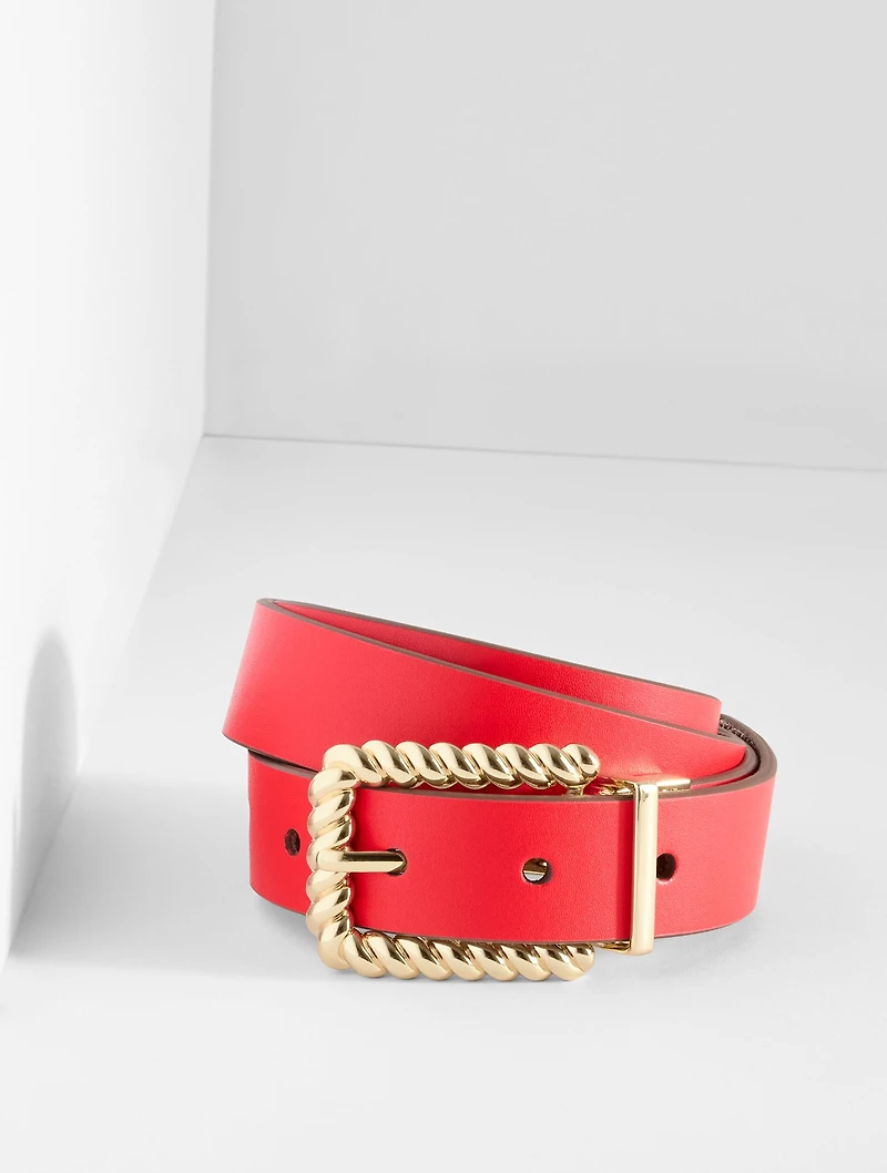 Reversible Leather Belt
