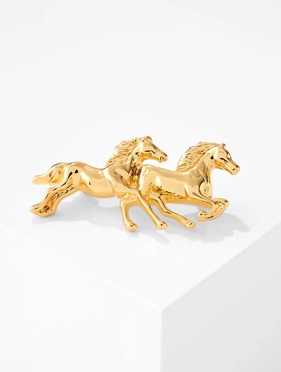 Wild Horses Brooch