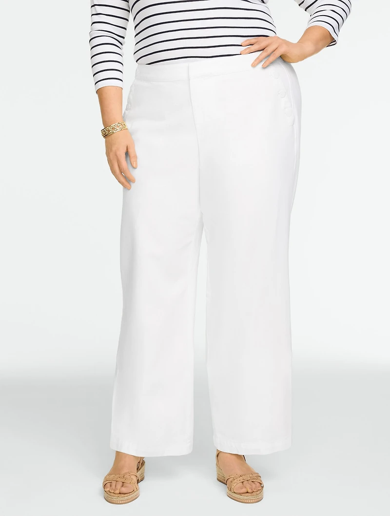 Relaxed Wide Leg Sailor Jeans