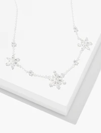 Sterling Silver Flurry Necklace