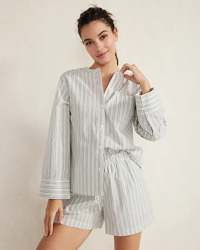 Organic Cotton Poplin Shirt