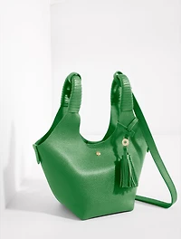 Pippa Pebble Leather Crossbody Bag