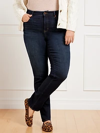 Straight Leg Jeans - Melrose Wash