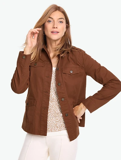Twill Utility Jacket