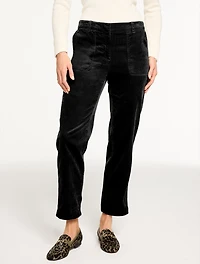 Tapered Ankle Stretch Corduroy Pants