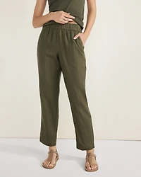 Linen Tapered Pants