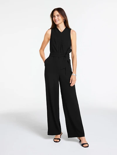RSVP Crepe Jumpsuit