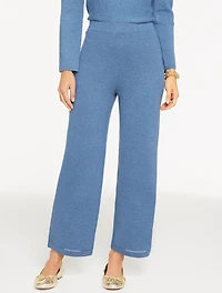 Straight Leg Sweater Studio Pants
