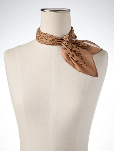 Modern Leopard Neckerchief